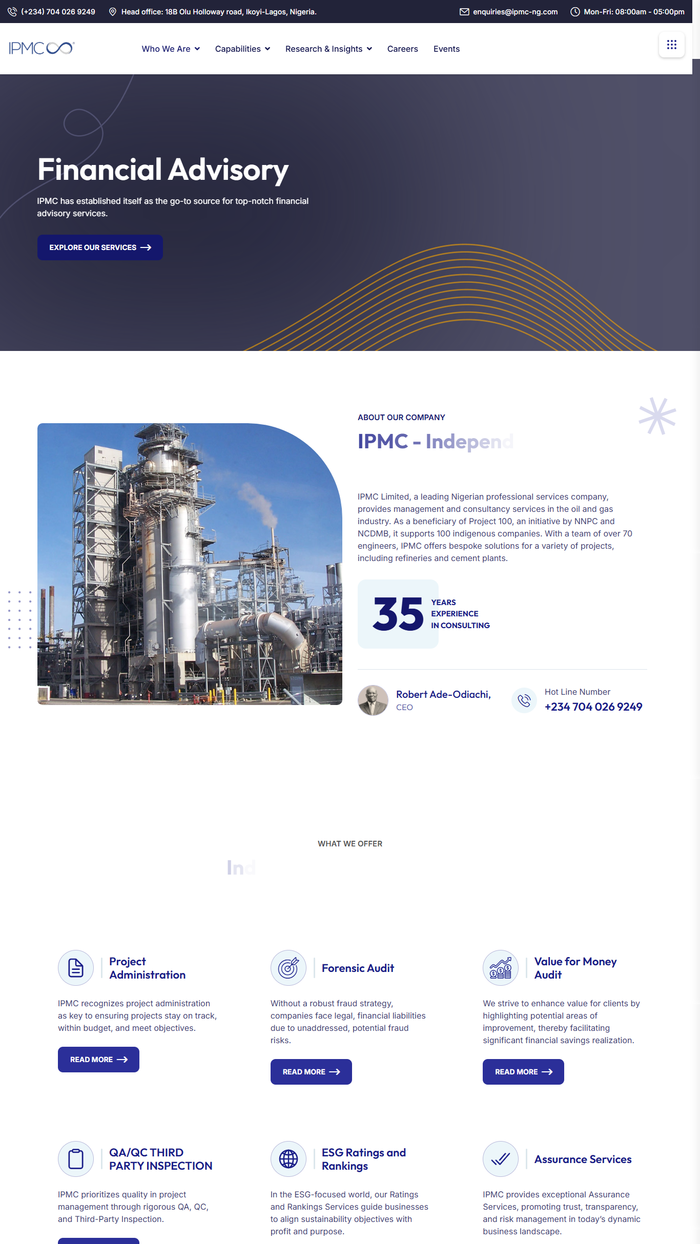 IPMC Limited