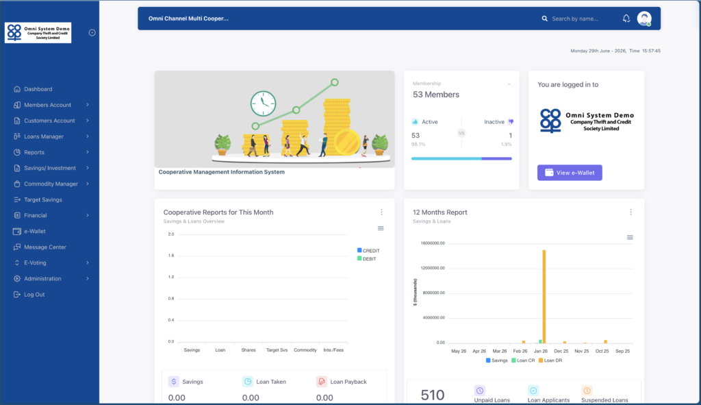 Coopsolve Cooperative Management System