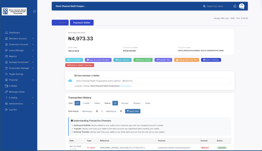 Coopsolve Cooperative Management System